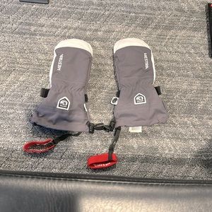 Hestra Junior Army Leather Heli Ski Mittens